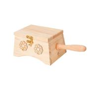 Ｚｉａｌｏｆｉ Moxibustion Box Portable Moxibustion Treatment Tool Gifts Acupuncturist Wood Ergonomic Moxibustion Burner Holder, 2 Hole