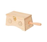 Zialofi Moxibustion Box Portable Moxibustion Treatment Tool Gifts Acupuncturist Wood Ergonomic Moxibustion Burner Holder, 3 Hole