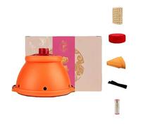 moxibustion Box, Portable Set Salon Warm Moxibustion Kit for Home Therapy, Targets Legs/Arms/Back Muscle Fatigue(Set E)