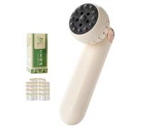 Moxibustion Glass - Portable Bian Stone Multifunctional Wand Portable Moxa Device Scrape Massager | Health Care Body Wellness for Muscle Relaxation and Warming Relief
