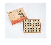 Moxibustion Sticks Low Smoke Home 30Pcs Mini Self-Stick Moxa Tubes, Mugwort Moxibustion Roll Stickers & Device Set