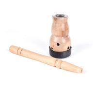 Moxibustion Sticks Low Smoke Home Wooden Gourd Moxa Box & Burner Set, Mugwort Moxibustion Device for Massage Therapy