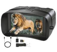 Moxier N4 Night Vision Goggles,Night Vision Binoculars for Total Darkness, Digital Night Vision Goggles with 32GB TF Card (Black)