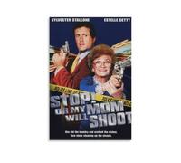 MOXILEN Stop Or My Mom Will Shoot Poster Classic Comedy Movie Canvas Wall Art For Wall Decor08x12inch(20x30cm) Unframe-style