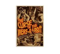 MOXILEN Wallace And Gromit The Curse Of The Were-Rabbit Poster Classic Comedy Movie Canvas Wall Art For Wall Decor24x36inch(60x90cm) Unframe-style