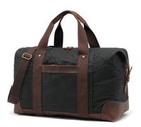 Moxjst Duffle Bag 36-55L Large Capacity Waterproof Canvas Travel Bag Gym Weekend Multi-Functional Shoulder Bag for Men Women (Black)