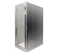 Moxon 760mm Side Panel Shower Door | Shower Enclosures | Easy Clean | Shower Cubicle