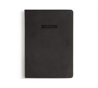 MOXON MiGoals A5 Hardcover Lined Notebook - Black