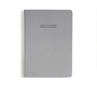 MOXON MiGoals A5 Hardcover Lined Notebook - Grey