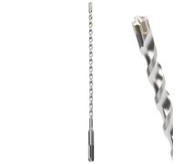 MOXPIFY 6mm SDS Masonry Drill Bit 260mm Long for Reinforced Concrete | Brick Walls, 6 mm Hammer SDS Plus Drill Bit (6mm x 260mm)