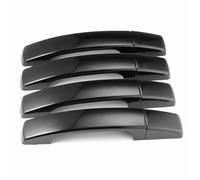 MOXSQFT Car Handle Trim Compatible with Land for Rover for Freelander 2 2005-2010 Door Handles Covers Car Door Parts 4pcs Exterior Door Handles Covers Auto Gloss Black