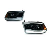 MOXSQFT Car Head Lights Compatible With Dodge For RAM 1500 2009 2010 2011 2012 2013 2014 2015 2016 2017 2018 Car Front Headlights Assembly Headlamp