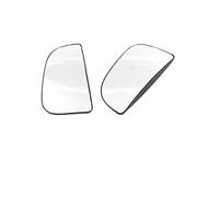 MOXSQFT Front Door Wing Mirror Glass Compatible With Dodge For Ram 1500 2500 3500 4500 5500 2010-2020 Rearview Mirror Glass Side For Wing Reversing Lens Astern Aid Wide-Angle Mirror