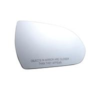 MOXSQFT Front Door Wing Mirror Glass Compatible With Hyundai For Elantra 2017-2020 Driver And Passenger Side Rearview Mirror Lens Assessory Heated Waterproof Anti Glare Large Vision