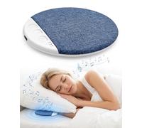MOXTOYU 2026 New Bluetooth Pillow Speaker with Timer & White Noise, Sleek Pillow Speaker for Sleeping with Stereo Bass-Wireless Sleep Aid for Private Meditation