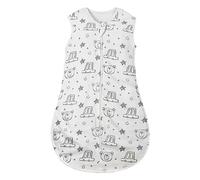 MOXTOYU Baby Sleeping Bag, Soft 100% Cotton 0.5 Tog Toddler Sleep Sack with Two-Way Zipper, Sleeveless Swaddle Blanket for Newborn Boys Girls, Newborn Baby Gifts, Baby Sleeping Bag 0-6 Months