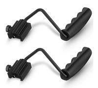 Moxweyeni 2 Pcs Foldable Carry Handle Non-Slip Carrying Handle with Aluminum Base, 50 Lbs Load Capacity