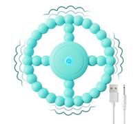 MOXYOY Vibrating Sensory Chew Toy Teething Toys Baby for Autism, Sensory Toys for Babies 0-6 Months 12-24 Months, Easy to GRAP, Relief to Autism, ADHD, Anxiety (Green)
