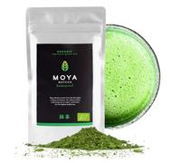 Moya Matcha Organic Tea Green Powder | 100g Traditional Grade (II) | Perfect for Drinking with Water, Lattes, Smoothies & Lemonades