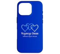 Moyamoya Disease Moyamoya Syndrom Awareness Blue Ribbon Case for iPhone 16 Pro