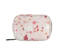 MOYAO Beautiful Geese Weekly Pill Organiser 7 Day Pill Box with Bag, Multiple Pockets Travel Pill Boxes Tablet Box Portable Daily Medication Organizer Dosette Box for Vitamin Supplement