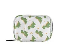 MOYAO Cartoon Dinosaur Weekly Pill Organiser 7 Day Pill Box with Bag, Multiple Pockets Travel Pill Boxes Tablet Box Portable Daily Medication Organizer Dosette Box for Vitamin Supplement