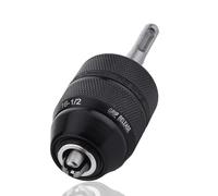 Moyata 2-13 mm Drill Chuck Adapter, Keyless Drill Chuck, 3 Jaw Chuck, Quick Change Conversion, Drill Chuck Quick Release with SDS Plus Adapter, Cordless Angle Drill, Electric Hand Tools Accessories