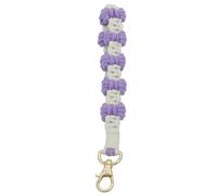 Moydolo Boho Macrame Cute Butterfly Wristlet Key Chain Ring Handmade Keychain Bracelet Wrist Lanyard for Women Girls