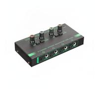 Moyeetings Audio Amplifier Headphone Amplifier Stereo Headphone Amp Headphone Splitter Audio Distribution Hub Low Profile Form With Separate Channel Control