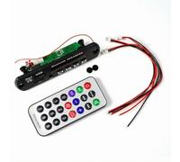 Moyeetings Bluetooth Radio Assembly DIY Radio Speaker Kit With Soldering Project Audio Decoding Module Infrared Control Acrylic Enclosure Suitable for electronics training hobby learning classroom