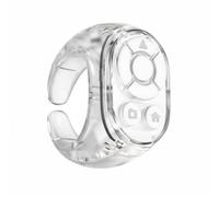 Moyeetings Bluetooth Remote Control Scroller Selfie Shutter Phone Silicone PC Band Adjustable Design suitable for continuous reading video scrolling call answe outdoor portraits, color to 2