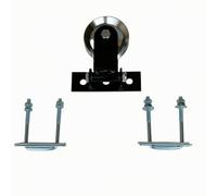 Moyeetings Fold Back Exercise Pulley Mount with Flat Base and Built in Clamps for to Various Smooth for Resistance