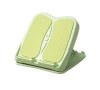 Moyeetings Foldable Stretching Board Slant Footrest Multi Angle Adjustable Non Slip Foot Pads Folding Stable Suitable for Home Workouts Office Wellness Ankle, Green, 28cmX31cm