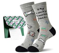 Moyel Gamer Gifts for Boys Gaming Socks 9-11 Mens Gifts for Christmas Teenage Boy Gifts Birthday Valentines Gift for Him Boyfriend Stocking Fillers for Boys Gaming Accessories