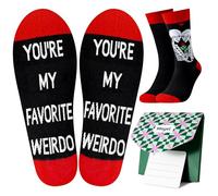 Moyel Gifts for Him Anniversary Halloween Socks Mens 9-11 Boo Basket Halloween Skeleton Gifts for Men Funny and Unusual Christmas Presents for Boyfriend Husband I Love You Gift for Him Valentines
