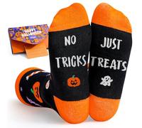 Moyel Halloween Socks Kids Halloween Gifts for Kids 6-8 Years Trick or Treat Gifts All Hallows' Eve Party Decorations Boo Basket Fillers for Boys Girls Halloween Costume Accessories