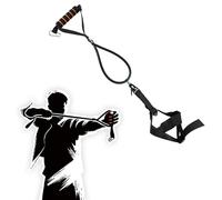 MOYJ Archery Bow Trainer Rubber Simulate Real Draw Weight Archery Bow Training Aids Practice Archery Release Trainer Upgraded Version for Youth Adult Beginner