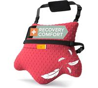 MOYOAMA Hysterectomy Pillow Post Surgery - Form-Fit Support Shield with Secure Straps, 2 Pockets, & Cozy Muff - After Hysterectomy Recovery Must-Haves, Post-Op C-Section Pillow Post Surgery Gifts