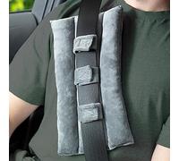 MOYOAMA Post Heart Surgery Seatbelt Pillow to Protect Sensitive Areas, Mastectomy Pillow for Seatbelt Pressure Relief, No Irritation Port Pillows for Patients, Gifts for Mastectomy Patients, Grey