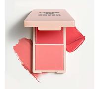 MOYOU LONDON Duo Blush Palette - 2-in-1 Cream & Powder Blusher for Dewy Glow & Long-Lasting Colour - Vegan & Cruelty-Free Makeup for All Skin Types, Smoky Petal