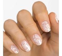 MOYOU LONDON Semi Cured Gel Nail Strips - 20 Pcs. Nail Wraps for Salon-Quality Manicure - Works with Any UV Lamp - Easy to Apply, Trim, & Remove Gel Stickers