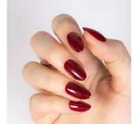 MOYOU LONDON Gel Press On Nails - Elegant Short Almond Shape, Long-lasting & Comfortable Soft Fake Nails with Glue, Reusable Opaque Stick On Nails for Women, 32 Pcs in 16 Sizes