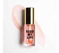 MOYOU LONDON Plant-Based Lip Oil - Deep Hydrating Lip Gloss, Non-Sticky, Clean Beauty Formula with Vitamin E & Essential Oils, Vegan & Cruelty-Free, Pink Whisper