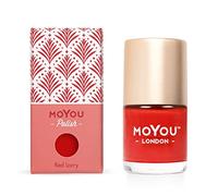 MoYou-London Premium Stamping Nail Polish, 9ml - Red Lorry