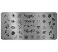 MoYou's XL Bridal plates collection 2, beautiful flower designs for stamping nail art