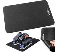 MoyRetty Non-Slip Workout Mat for Under Desk Elliptical(23.62x15.75 inches)