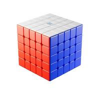 Moyu Aochuang 5x5 Magnetic Mgaic Cube 5x5x5 Speed Puzzle, 5 by 5 Flagship Edition Cube, 96 Magnets, Anti-Stick Design Adjustable Elasticity Stickerless Speedcube (Single-Track version)