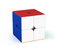 MOYU Meilong M 2x2 Speed Cube Professional Smooth Stickerless 2x2x2 Magic Cube 3D Puzzle Brain Teasers for Cube Lovers(2M)