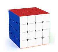MOYU Meilong M 4x4 Speed Cube Professional Smooth Stickerless 4x4x4 Magic Cube 3D Puzzle Brain Teasers for Cube Lovers(4M)