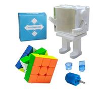 MoYu MoFangJiaoShi Cubing Classroom MFJS RS3M V5 3x3x3 M Dual Adjustment Version Cube Robot Speed Magic Puzzle Cube Stickerless MF8805